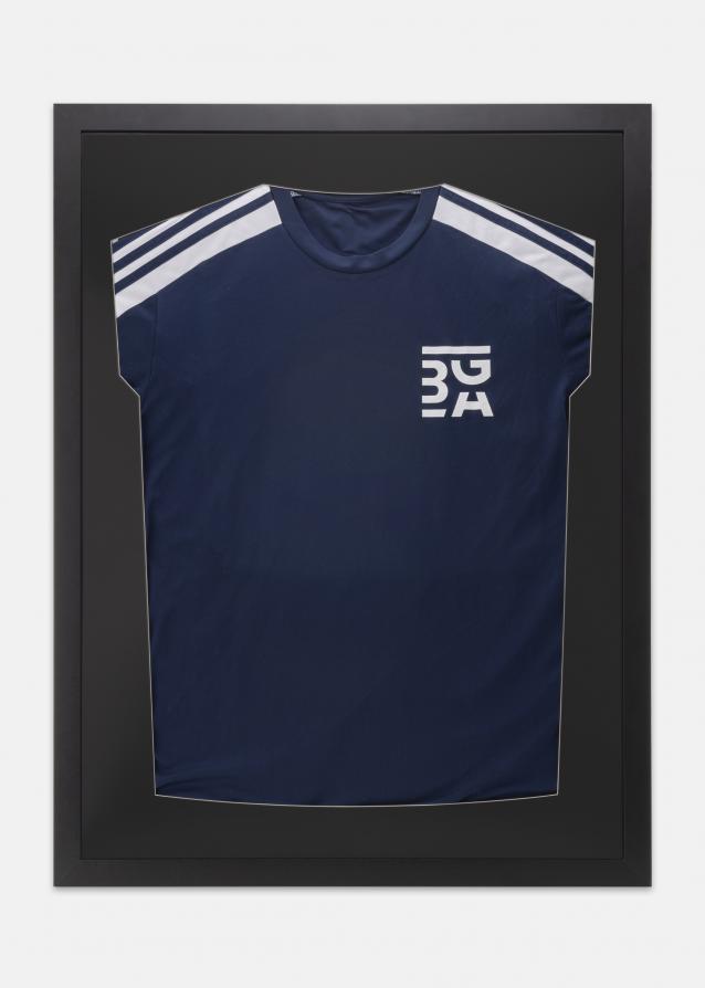 ID Factory Frame Jersey Box Acrylic glass Black 23.62x31.50 inches (60x80 cm)