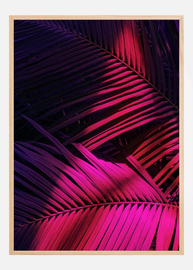 Bildverkstad Cerise leafs Poster