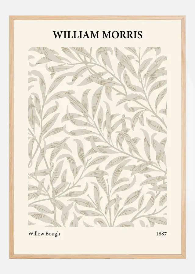 Bildverkstad William Morris - Willow Bough 2 Poster