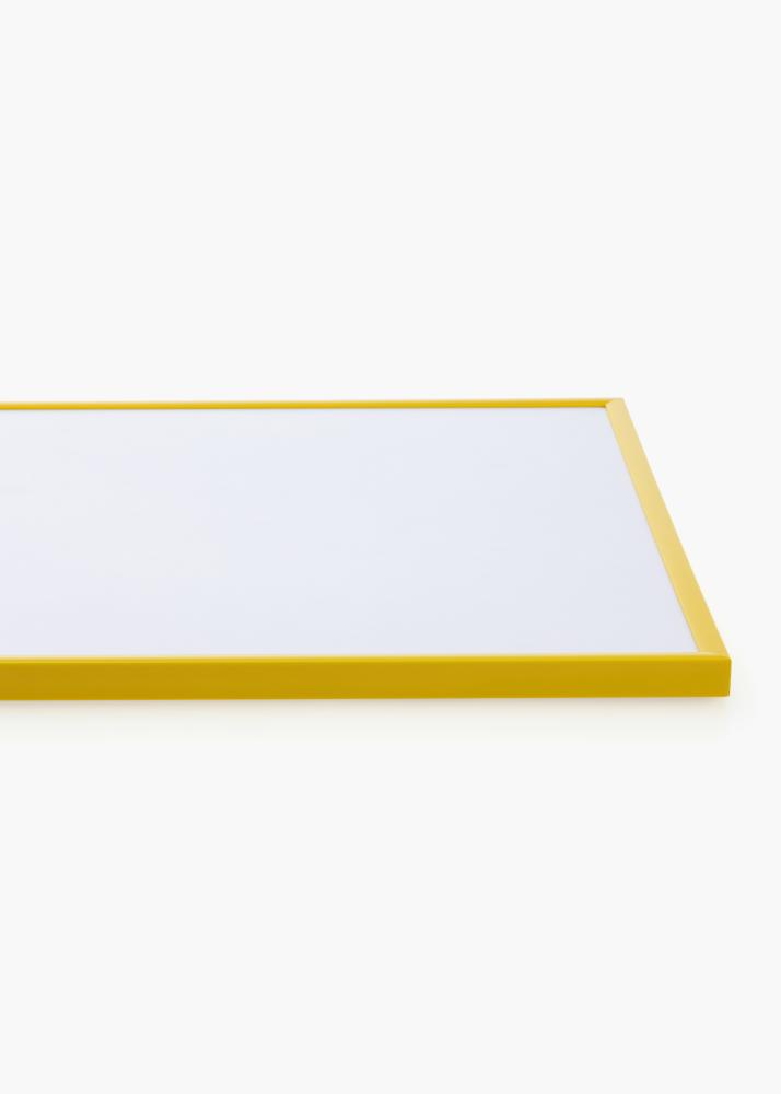 Ram med passepartou Frame New Lifestyle Yellow 50x70 cm - Picture Mount White 16x24 inches