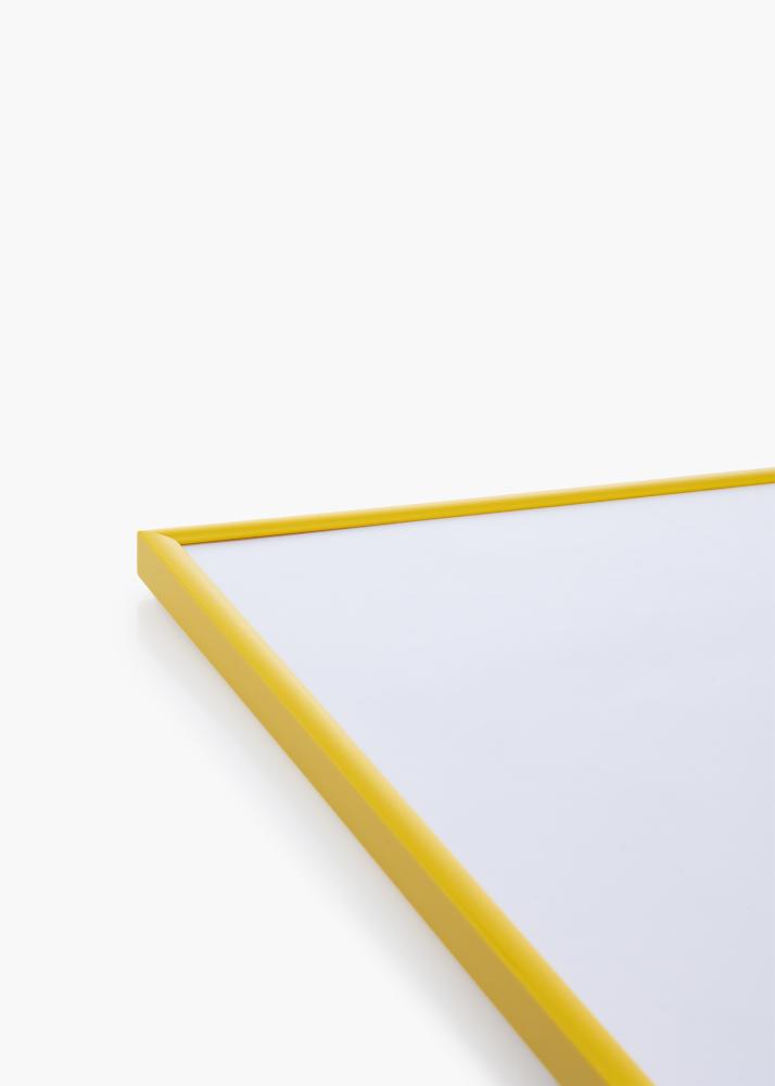 Ram med passepartou Frame New Lifestyle Yellow 50x70 cm - Picture Mount White 16x24 inches