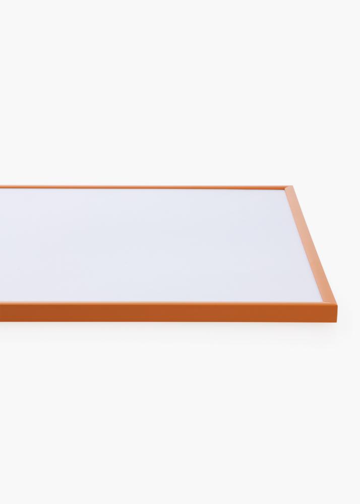 Ram med passepartou Frame New Lifestyle Pale Orange 50x70 cm - Picture Mount White 16x24 inches