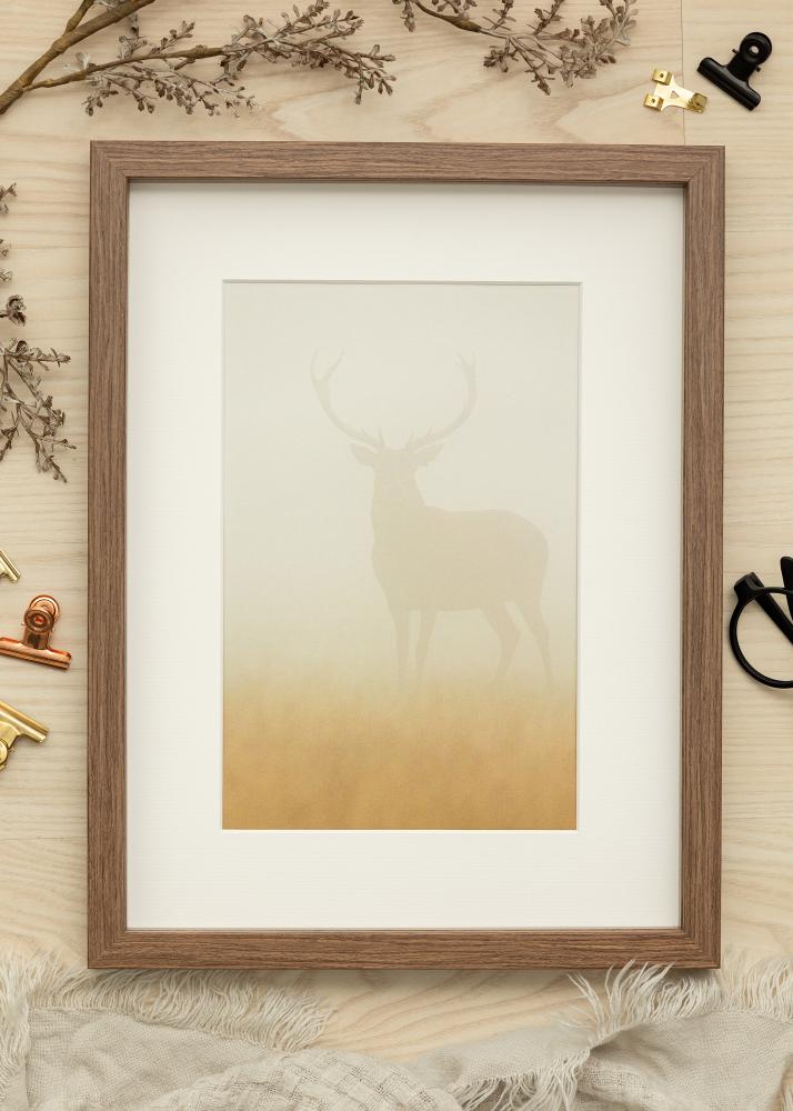  Frame Fiorito Acrylic Glass Dark Oak 27.56x39.37 inches (70x100 cm)