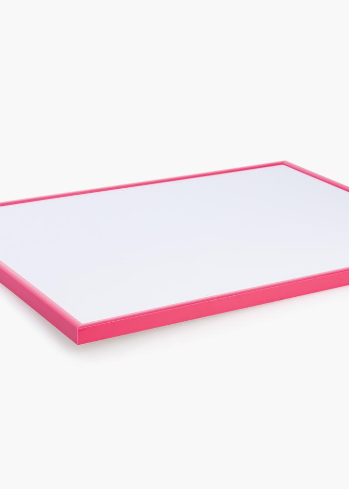 Ram med passepartou Frame New Lifestyle Hot Pink 50x70 cm - Picture Mount White 16x24 inches