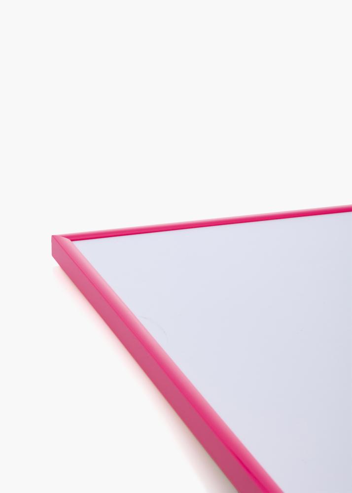 Ram med passepartou Frame New Lifestyle Hot Pink 50x70 cm - Picture Mount White 16x24 inches