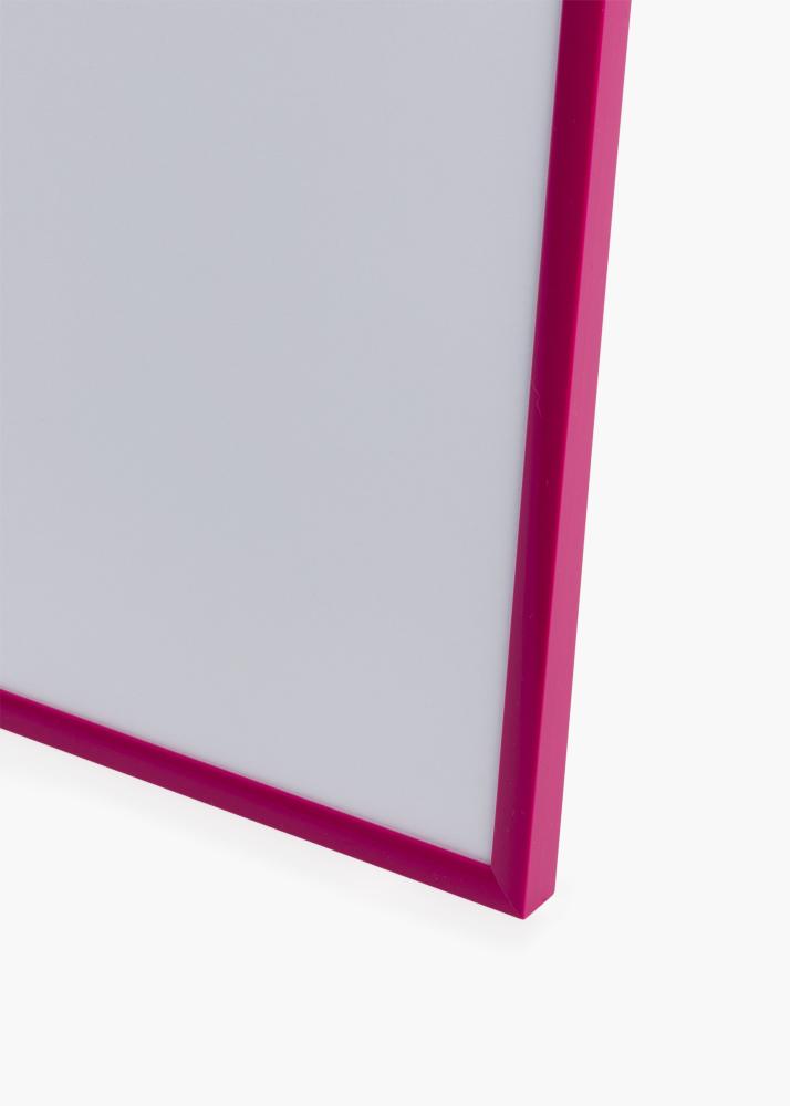 Ram med passepartou Frame New Lifestyle Dark Pink 30x40 cm - Picture Mount White 8x12 inches