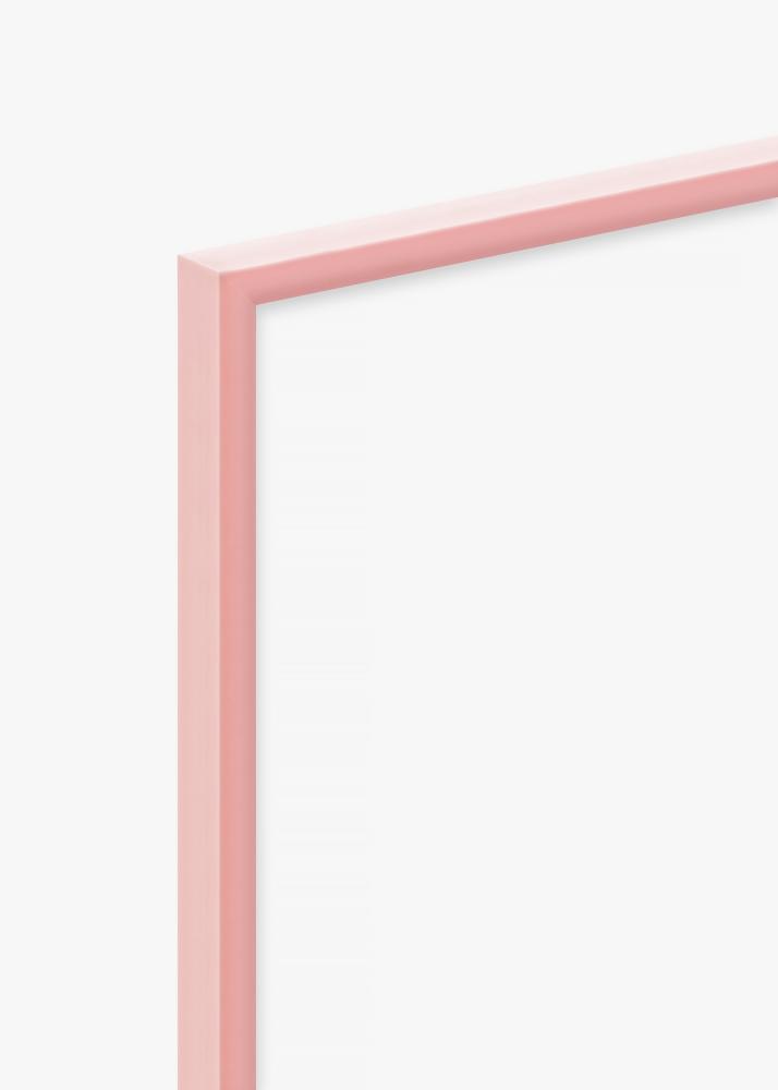 Ram med passepartou Frame New Lifestyle Pink 50x70 cm - Picture Mount White 16x24 inches