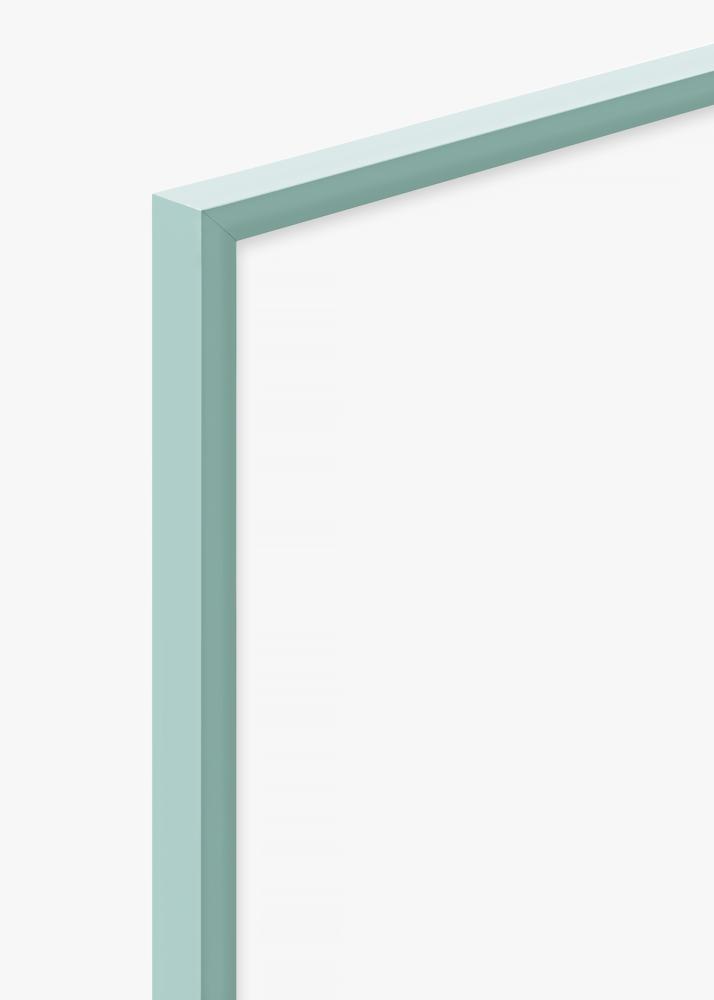 Ram med passepartou Frame New Lifestyle Turquoise 50x70 cm - Picture Mount White 16x24 inches