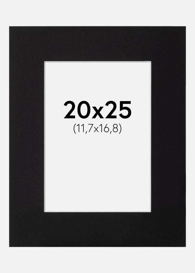 Artlink Mount Black Standard (White Core) 20x25 cm (11,7x16,8)