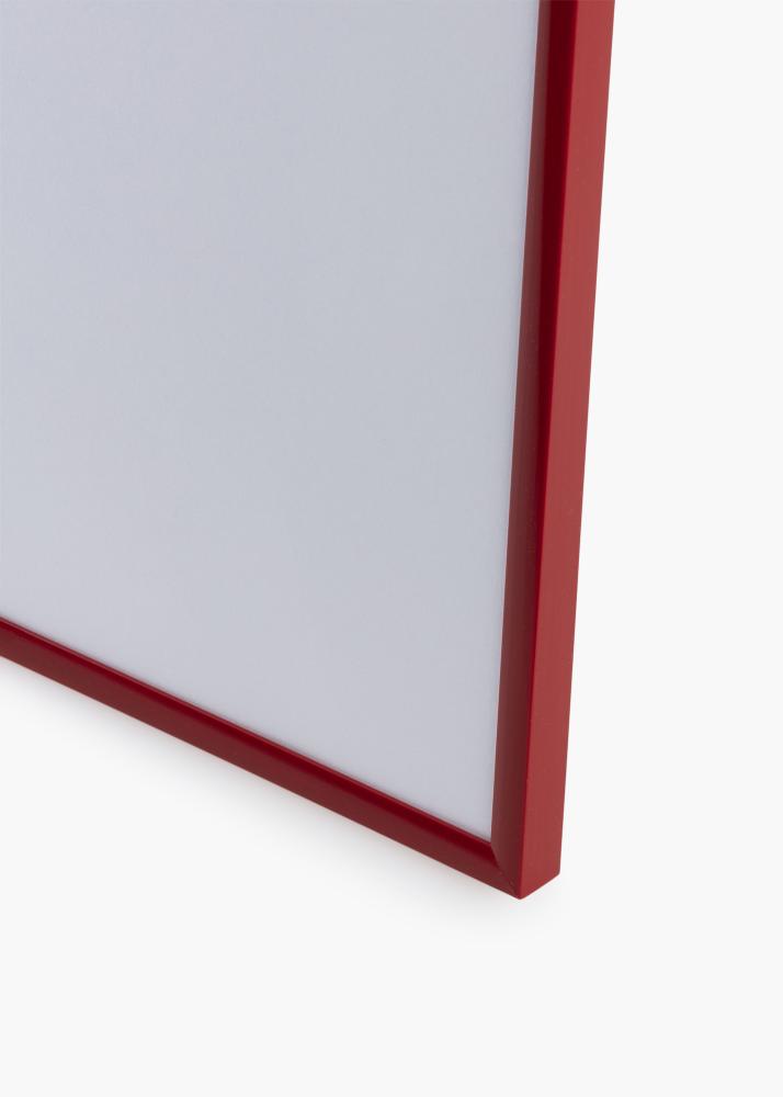 Ram med passepartou Frame New Lifestyle Medium Red 50x70 cm - Picture Mount White 16x24 inches