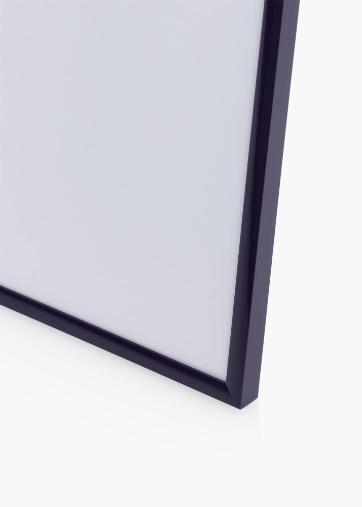 Ram med passepartou Frame New Lifestyle Dark Purple 30x40 cm - Picture Mount White 8x12 inches