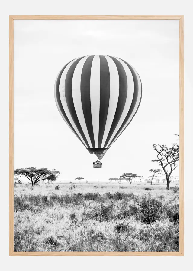 Bildverkstad Striped Balloon Poster