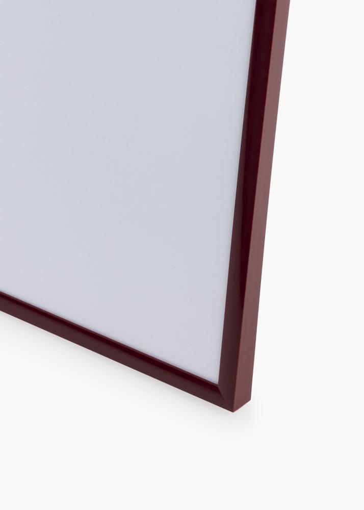 Ram med passepartou Frame New Lifestyle Dark Red 70x100 cm - Picture Mount Black 61x91.5 cm