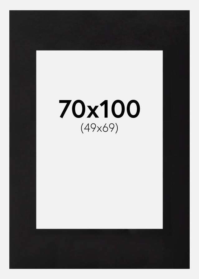 Galleri 1 Mount Black (Black Core) 70x100 cm (49x69)