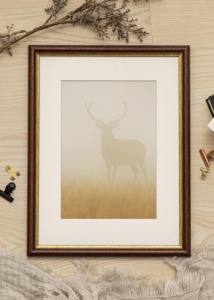 Galleri 1 Frame Siljan Acrylic glass Brown 18.90x25.20 inches (48x64 cm)