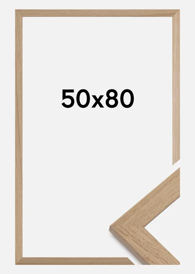 Artlink Frame Trendline Acrylic glass Oak 19.69x31.50 inches (50x80 cm)