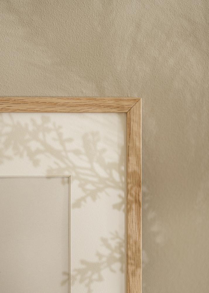 Estancia Frame E-Line Acrylic glass Oak 19.69x19.69 inches (50x50 cm)