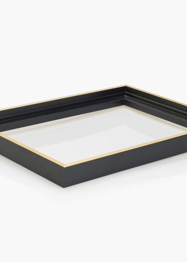 Mavanti Canvas picture frame Tacoma Black / Gold 60x70 cm