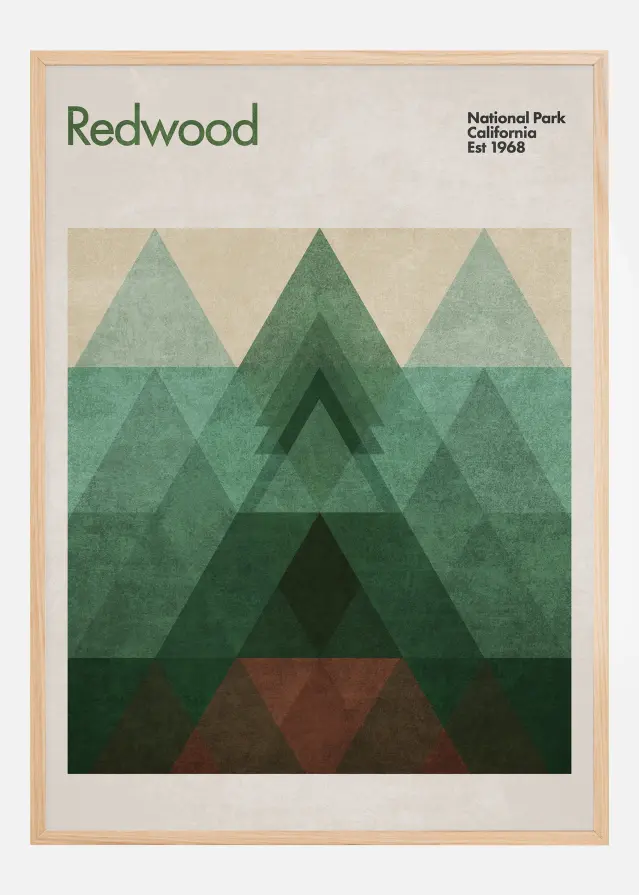 Bildverkstad Redwood Poster